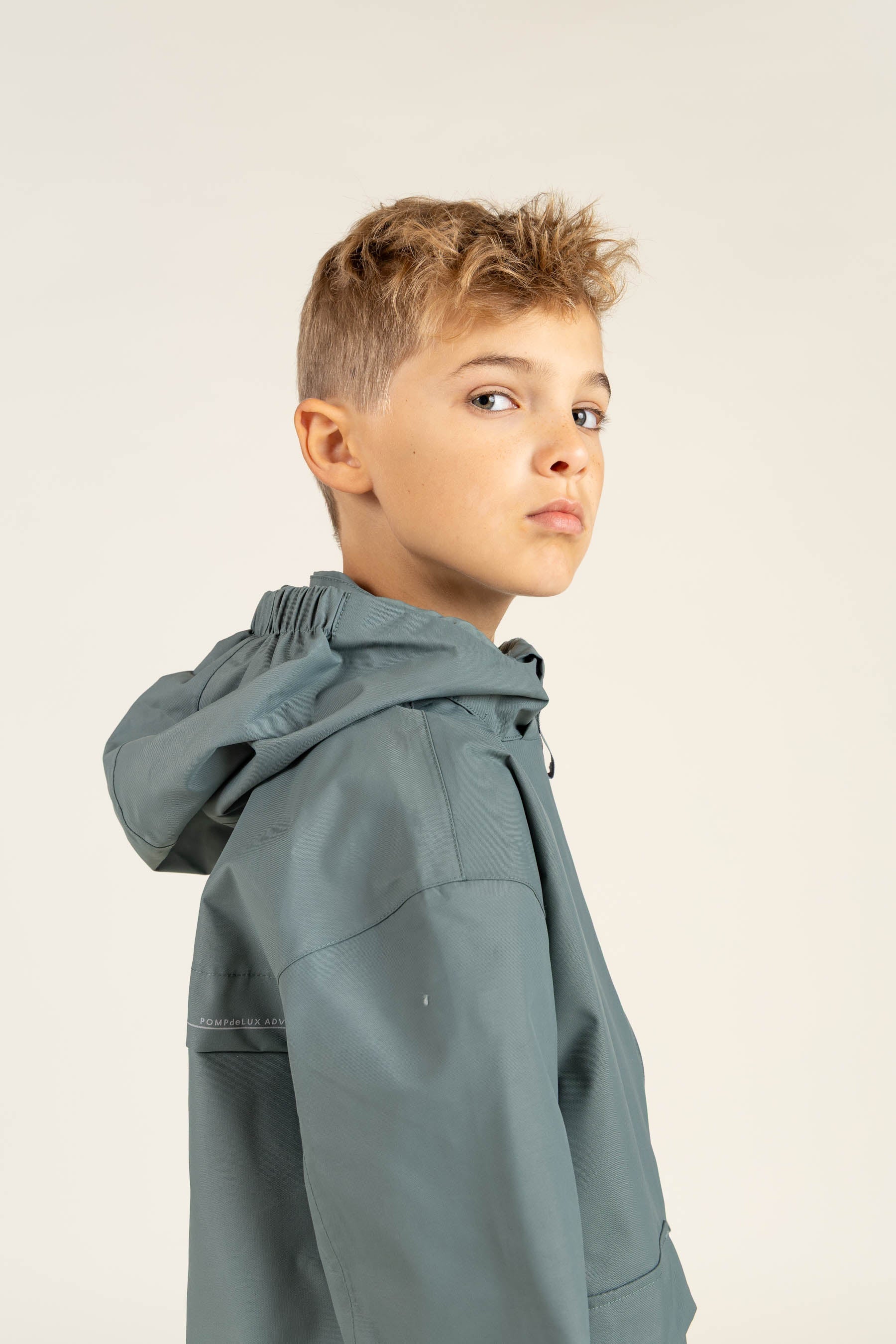 Shell Jacke mit Path-Tasche - Tween - Dusty Dark Green | 100502 Luke