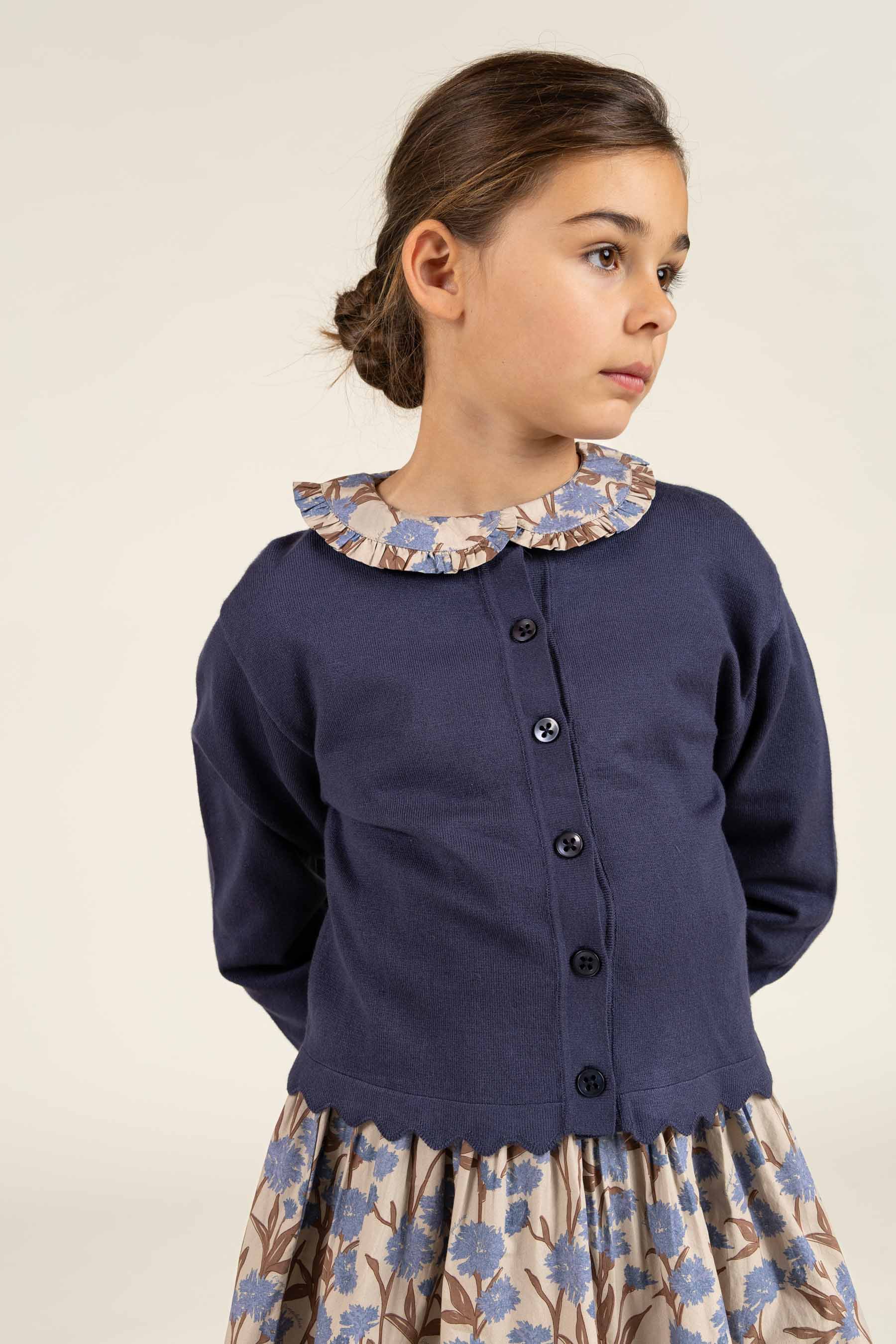 Strickjacke - Tween - Navy | 100825 Nicole