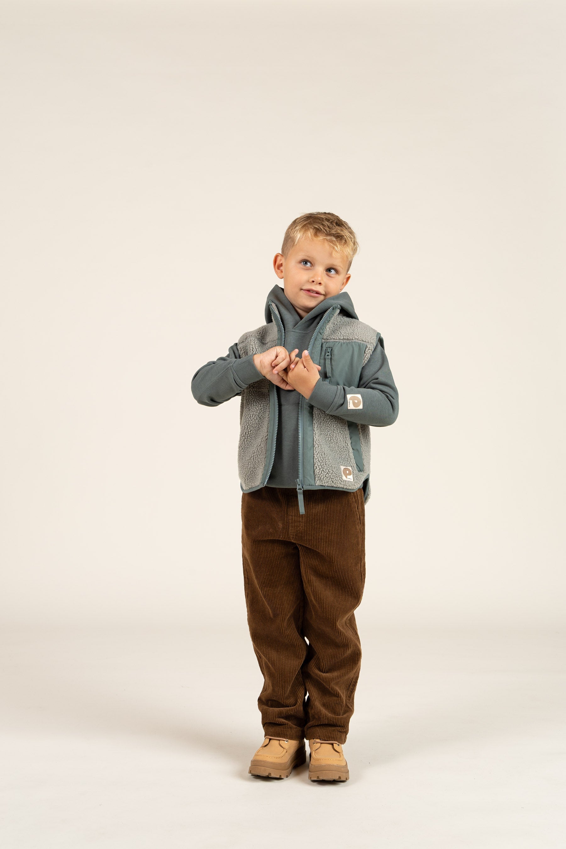 Klassischer Hoodie - Kids - Petrol | 100214 Felix