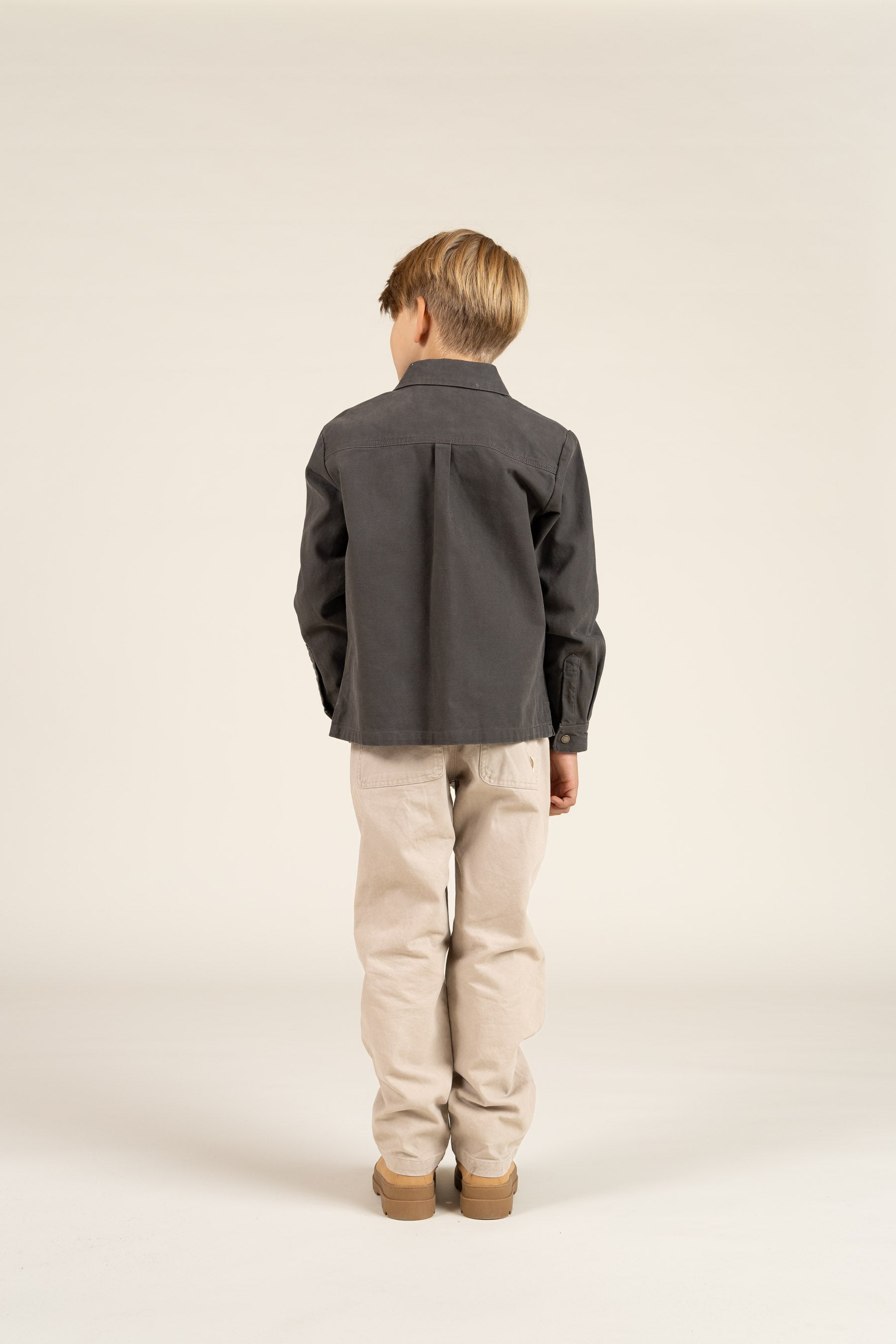 Canvas Overshirt - Tween - Dark Grey | 100346 Dereck