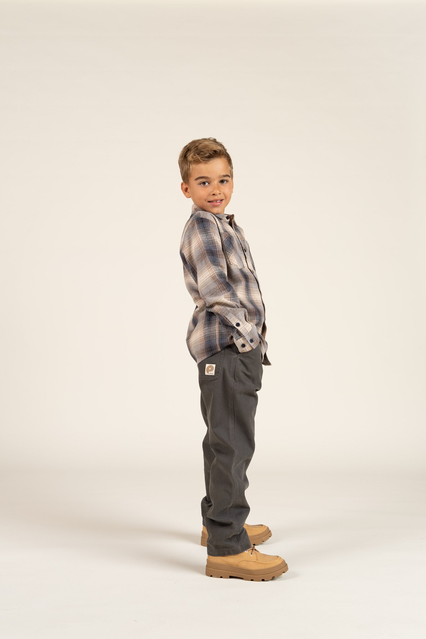 Canvas-Hose - Tween - Dark Grey | 100338 Dereck
