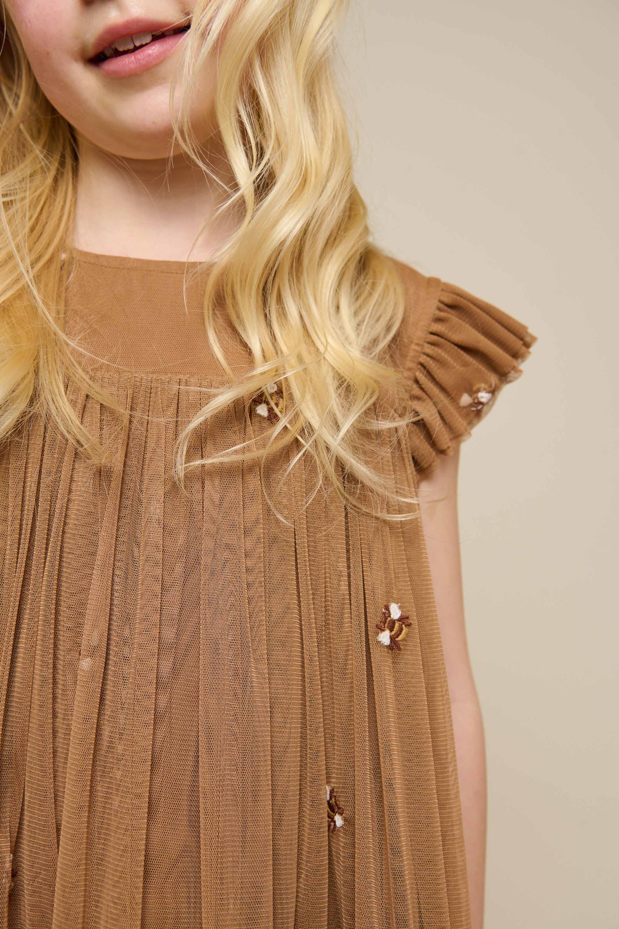 Honigbiene Tüllkleid - Tween - Coconut | 100965 Daisy