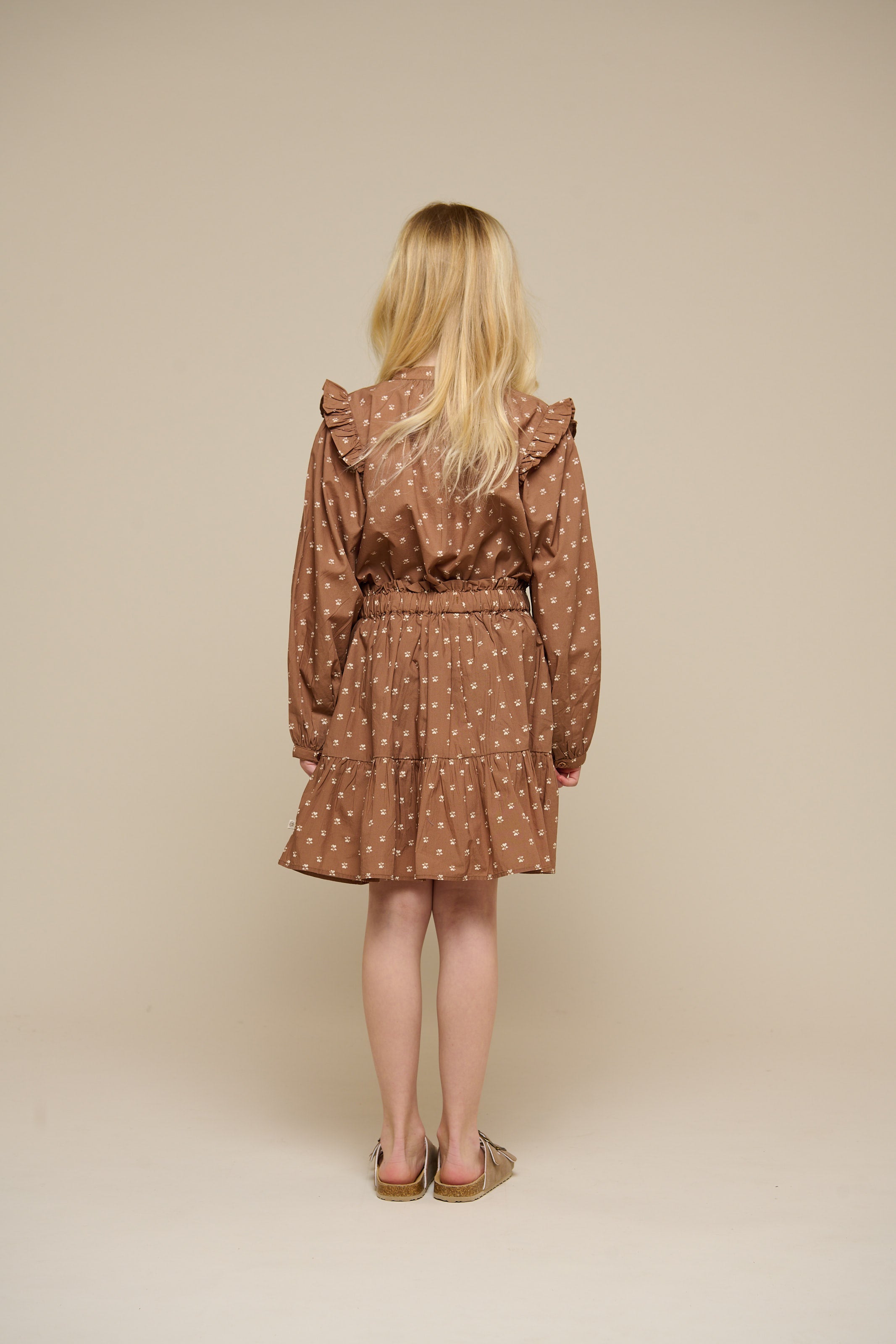 Bedruckte Popeline-Hemdbluse - Tween - Coconut | 101088 Camilla