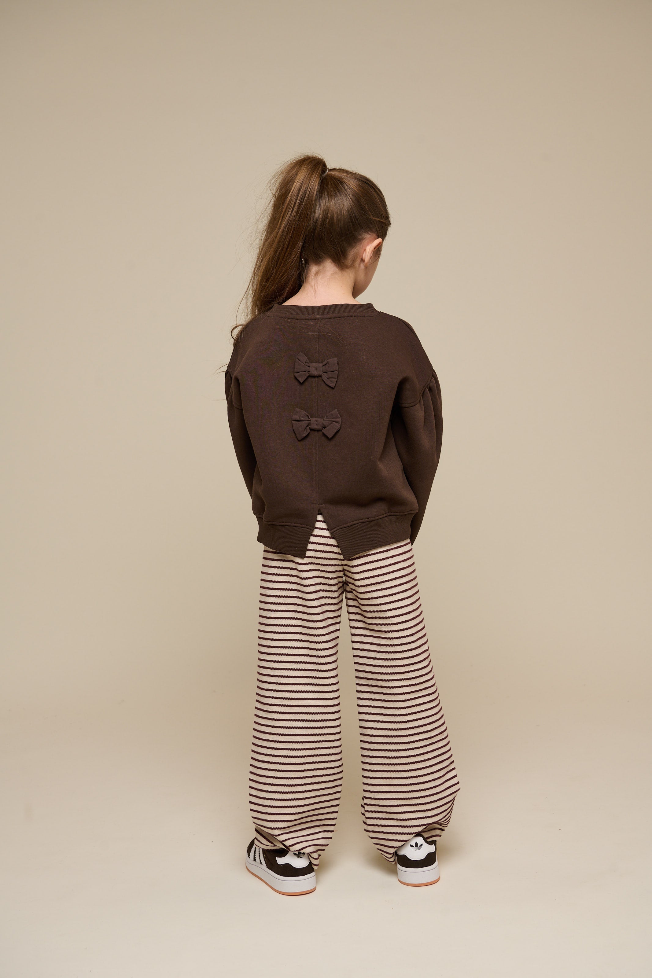 Sweatshirt mit Schleifendetail - Tween - Chocolate | 100815 Ruth