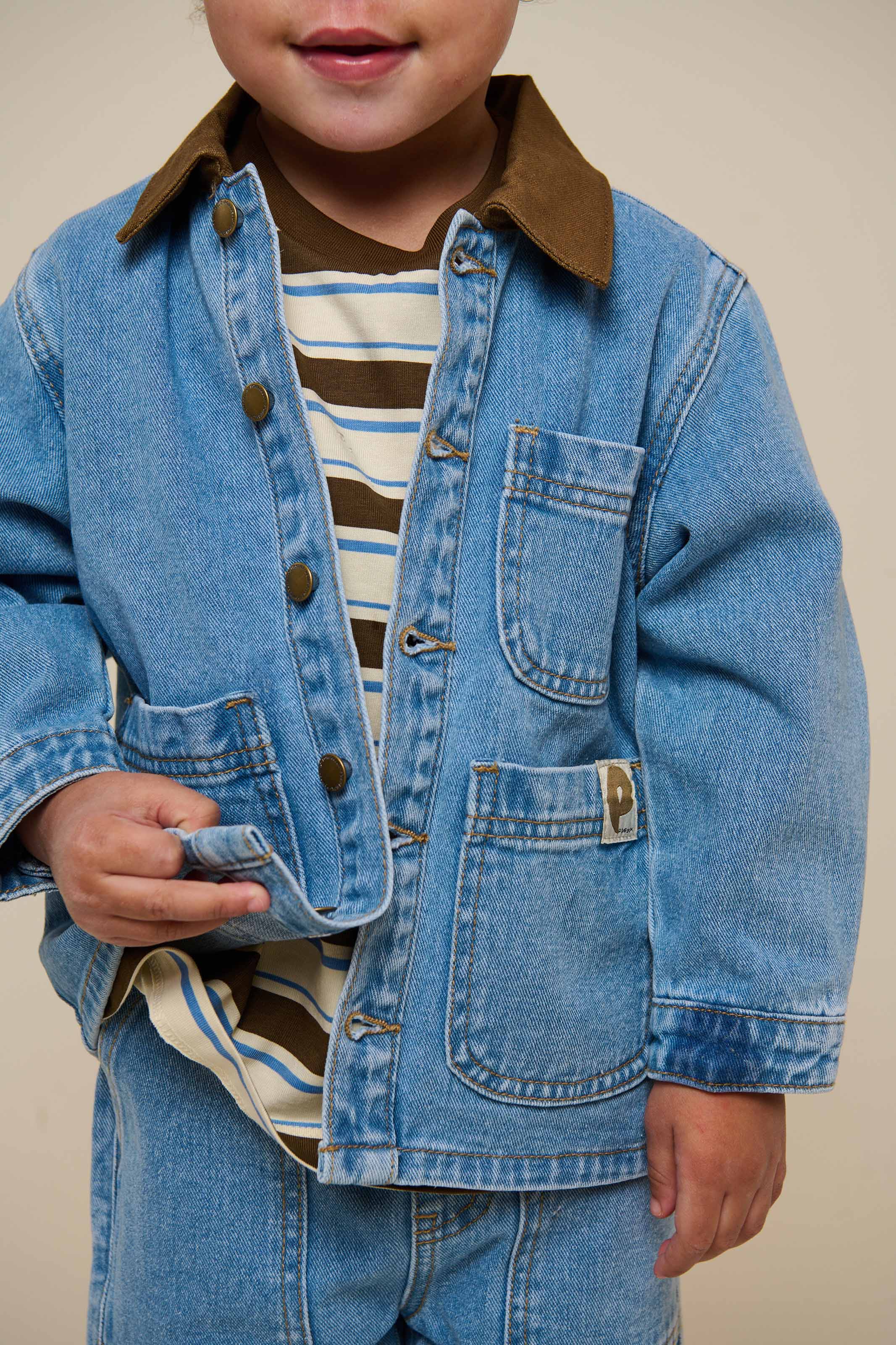 Jeansjacke - Kids - Light Blue Denim | 101022 Gavin