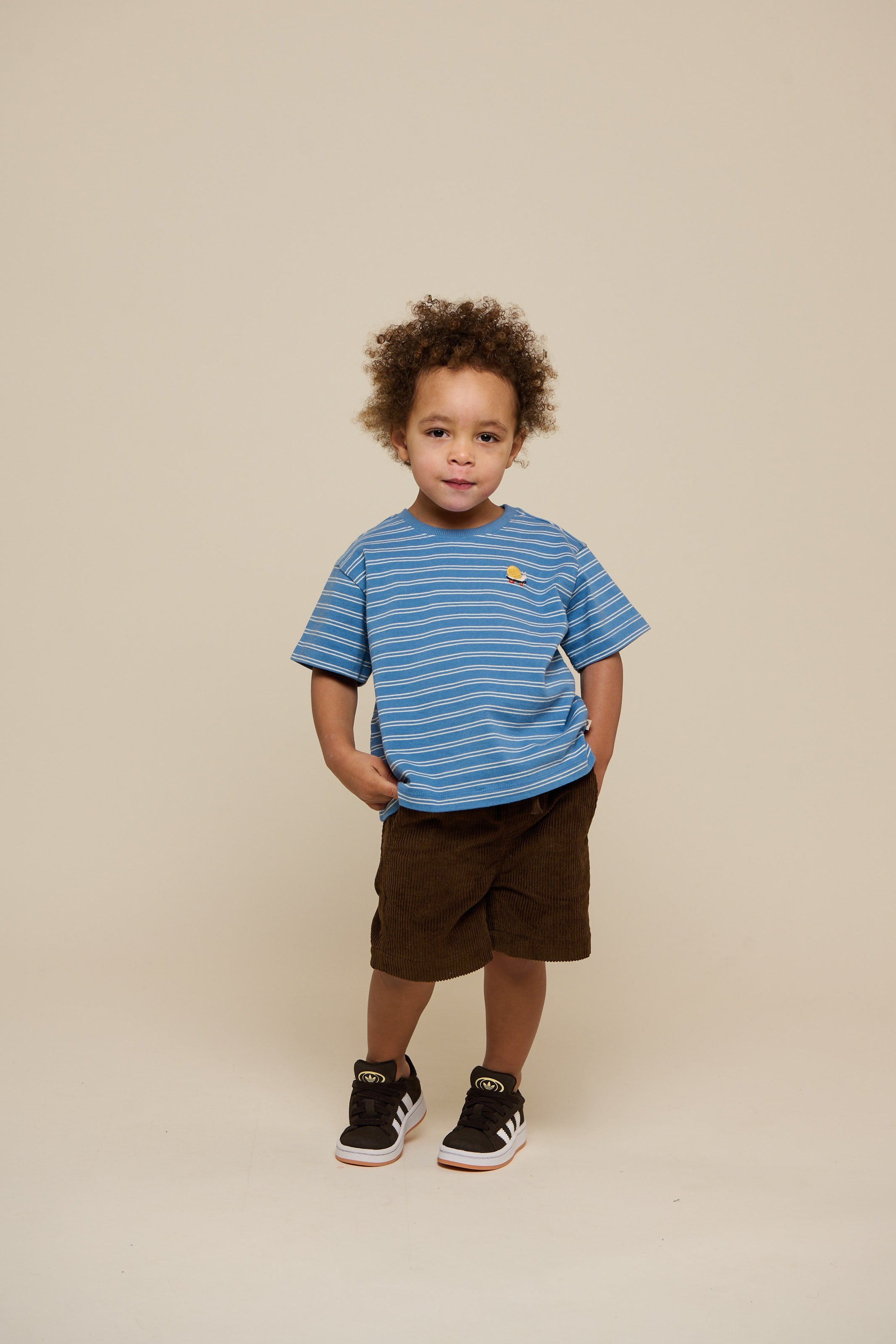 Gestreiftes T-Shirt - Kids - Dusty Blue | 101179 Otto