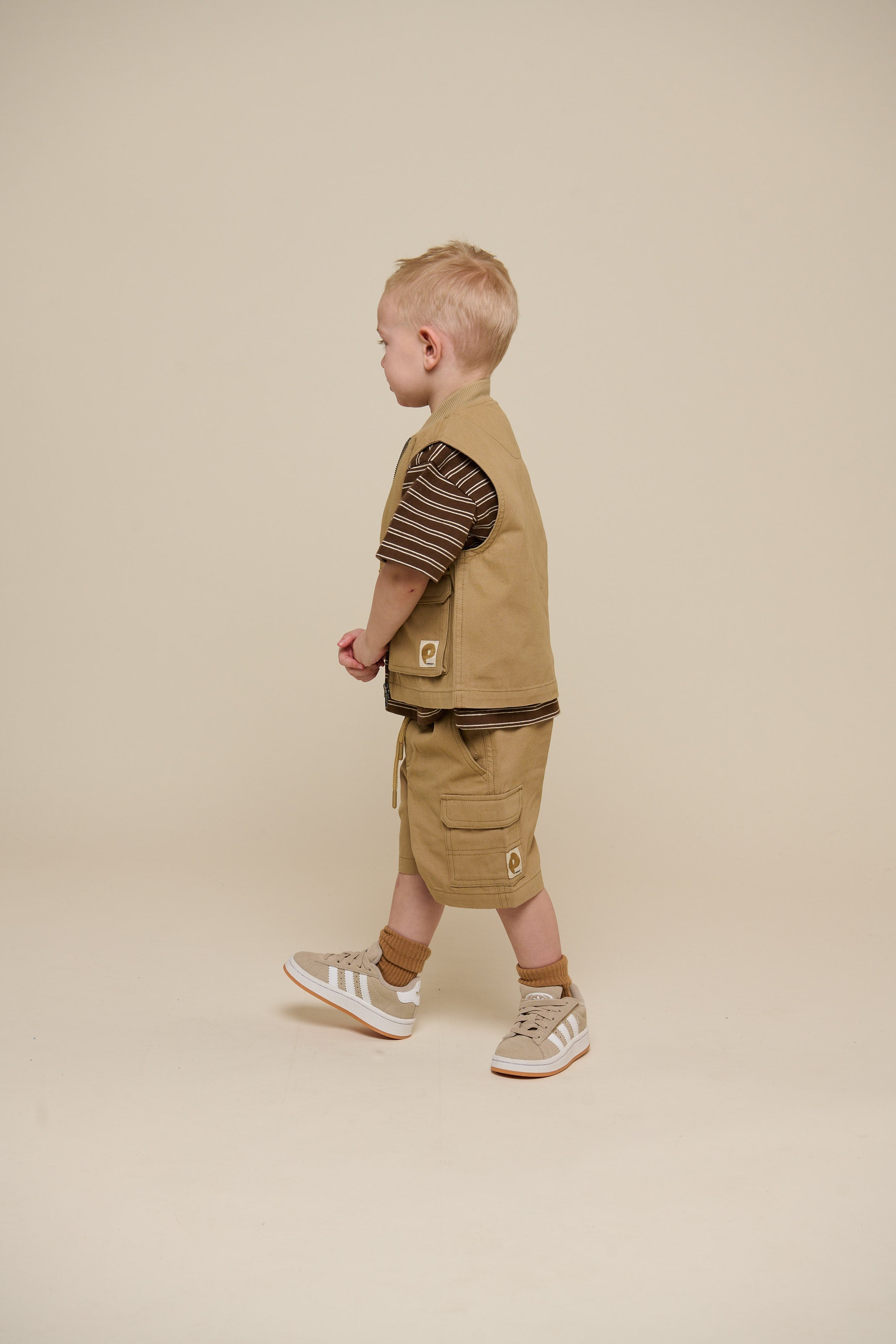 Gestreiftes T-Shirt - Kids - Dark Brown | 101177 Otto