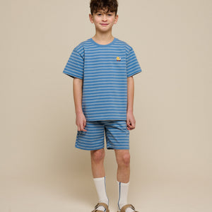 Gestreiftes T-Shirt - Tween - Dusty Blue | 101180 Otto