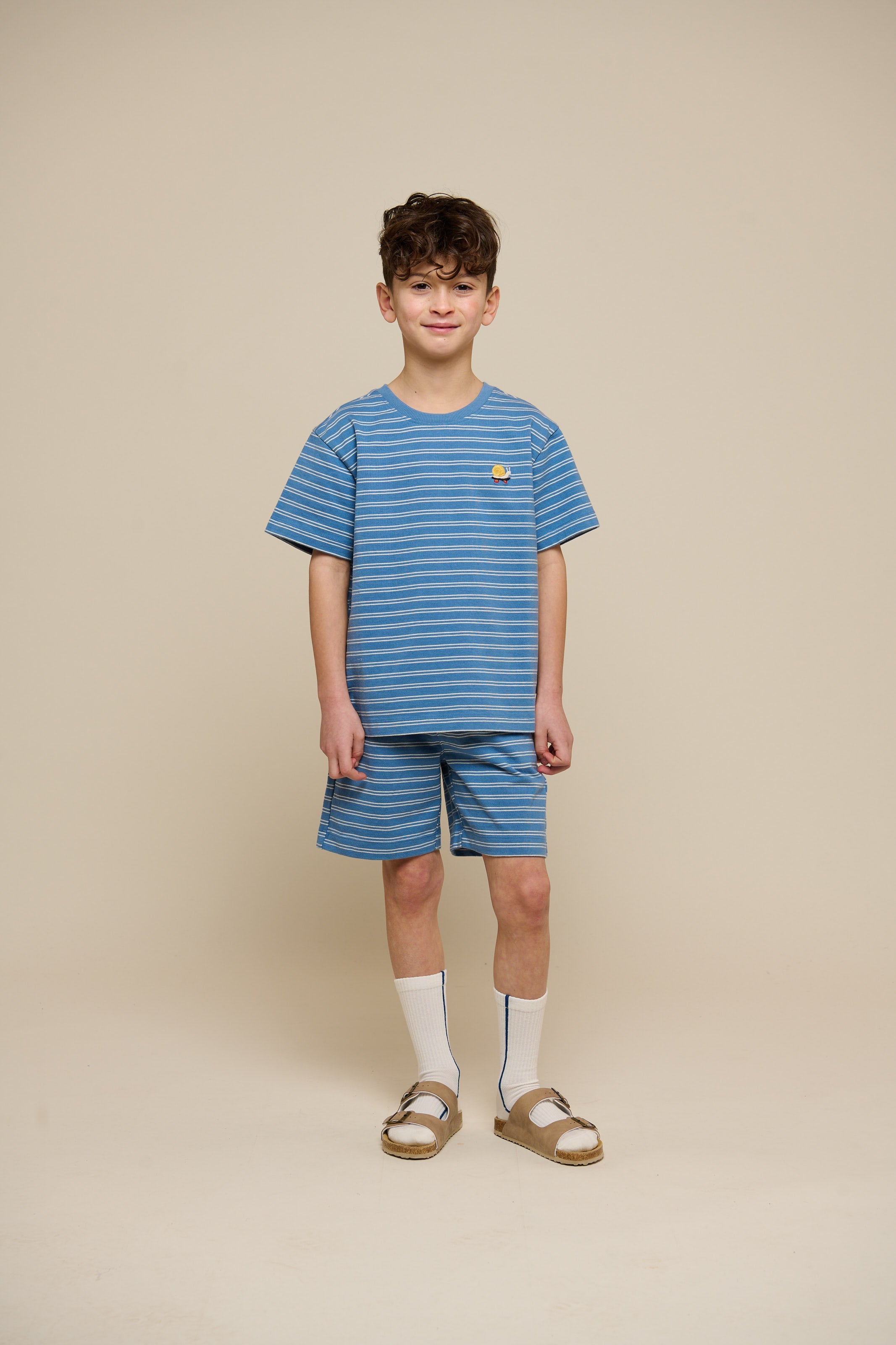 Gestreiftes T-Shirt - Tween - Dusty Blue | 101180 Otto