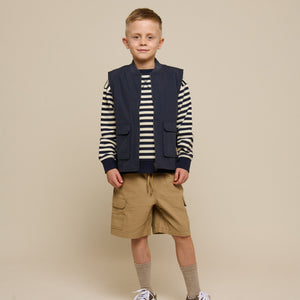 Canvas Cargo Weste - Tween - Navy | 101131 Isack