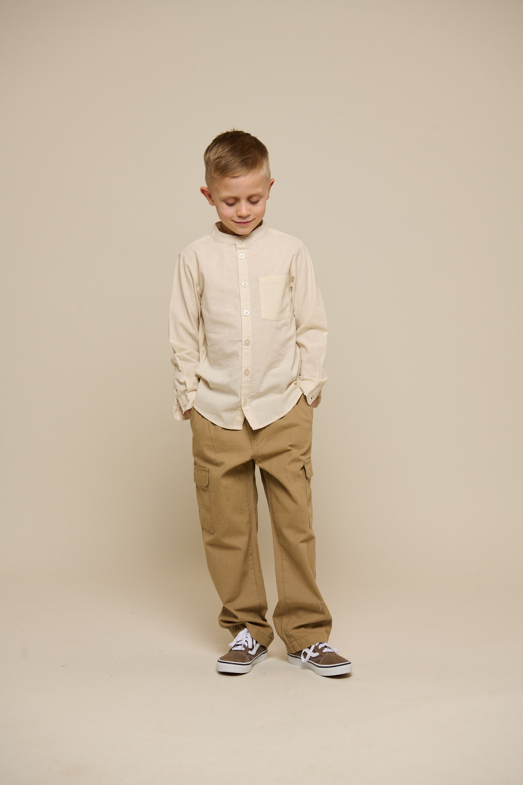 Canvas-Hose - Tween - Khaki | 101133 Isack