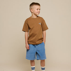 Pull-On Cord Shorts - Tween - Dusty Blue | 101101 Tobias