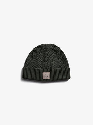 Rippenstrick-Mütze - Tweens - Dark Green