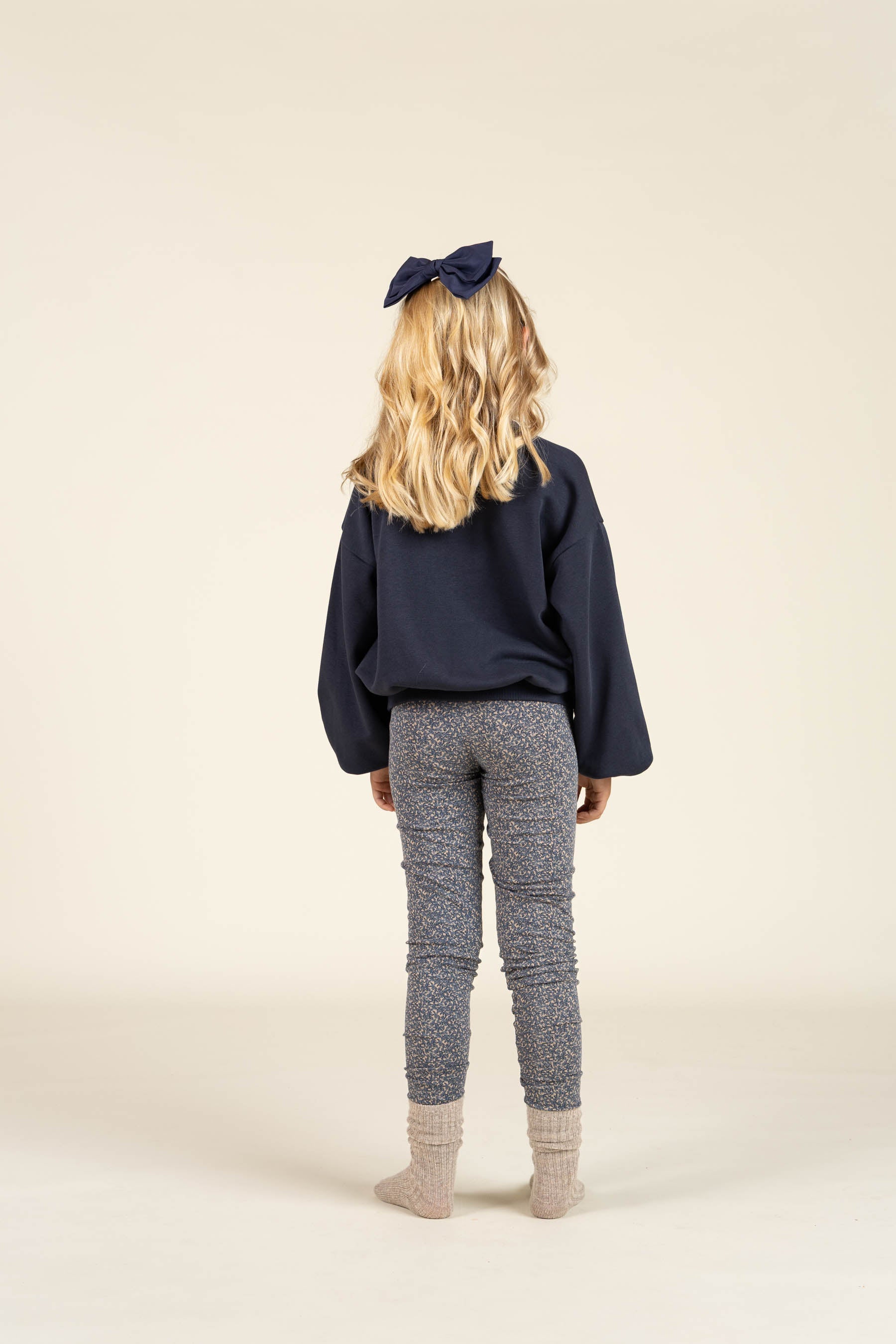 Bedruckte Jersey-Leggings - Tween - Blue | 100769 Ada