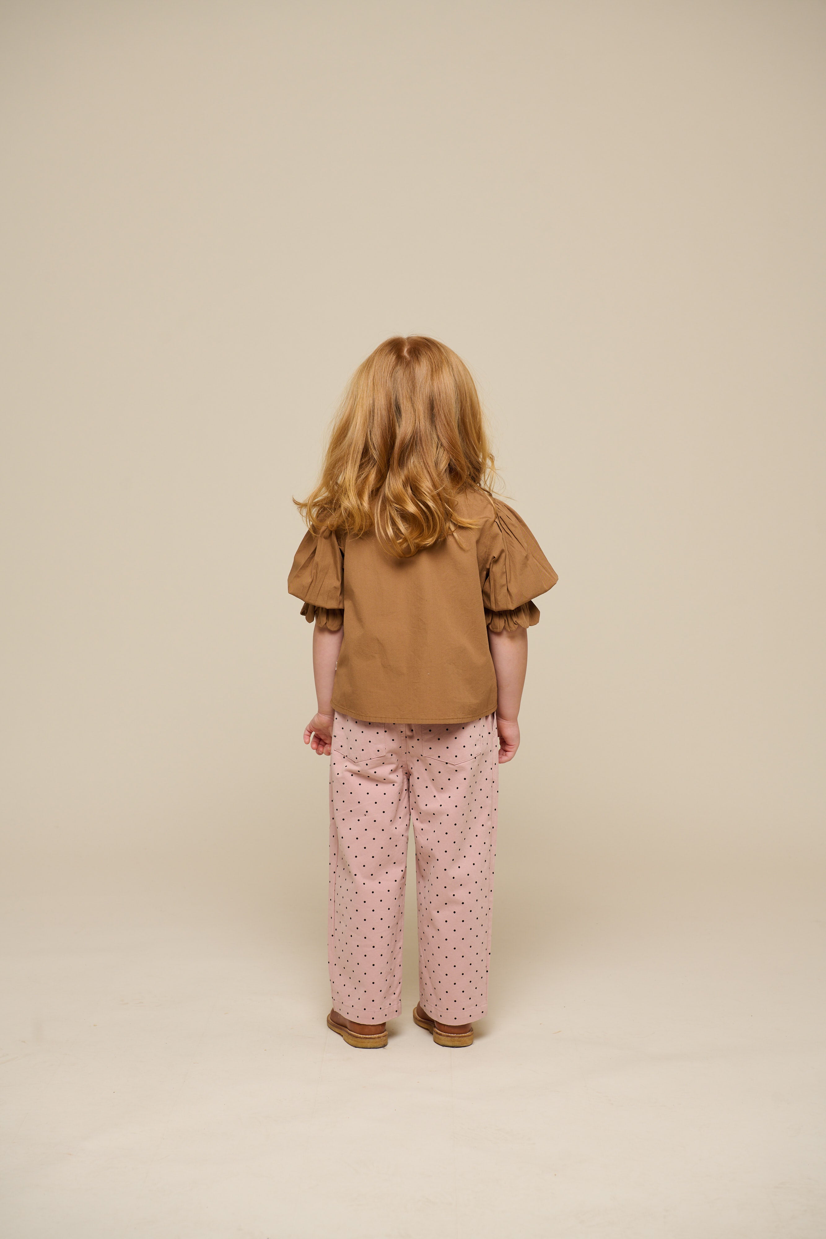 Twill-Hose mit Punkten - Kids - Rose | 100612 Iris