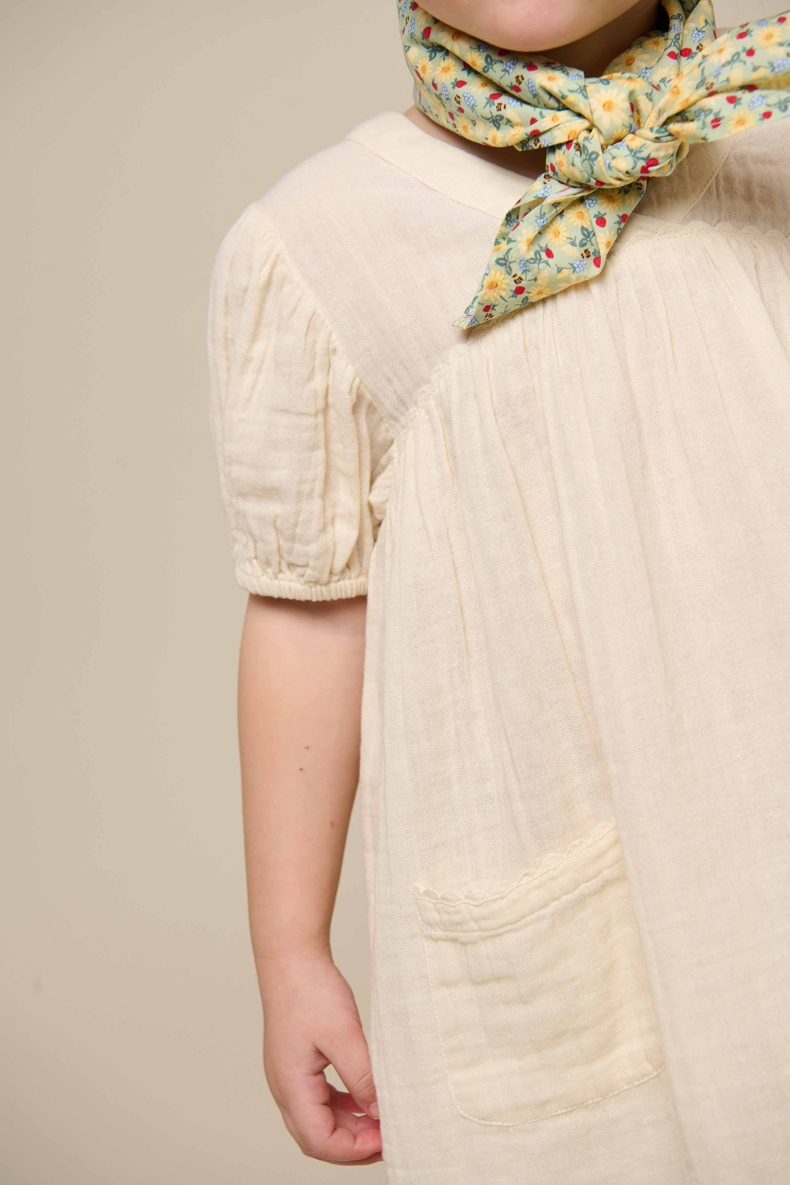 Gaze Kleid - Kids - Off White | 100914 Jasmine