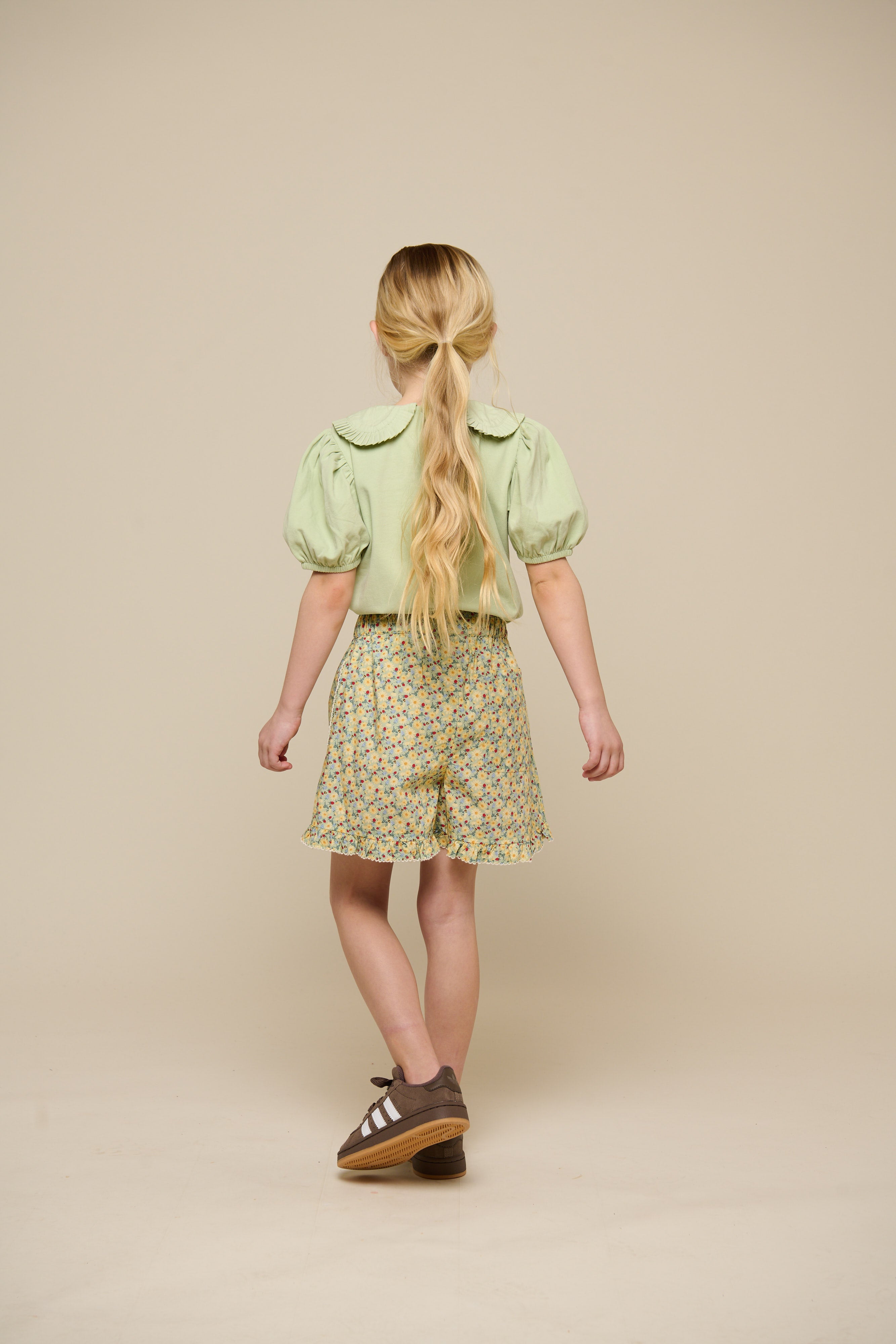 Jerseybluse mit Kragen - Tween - Powder Green | 101280 Nini
